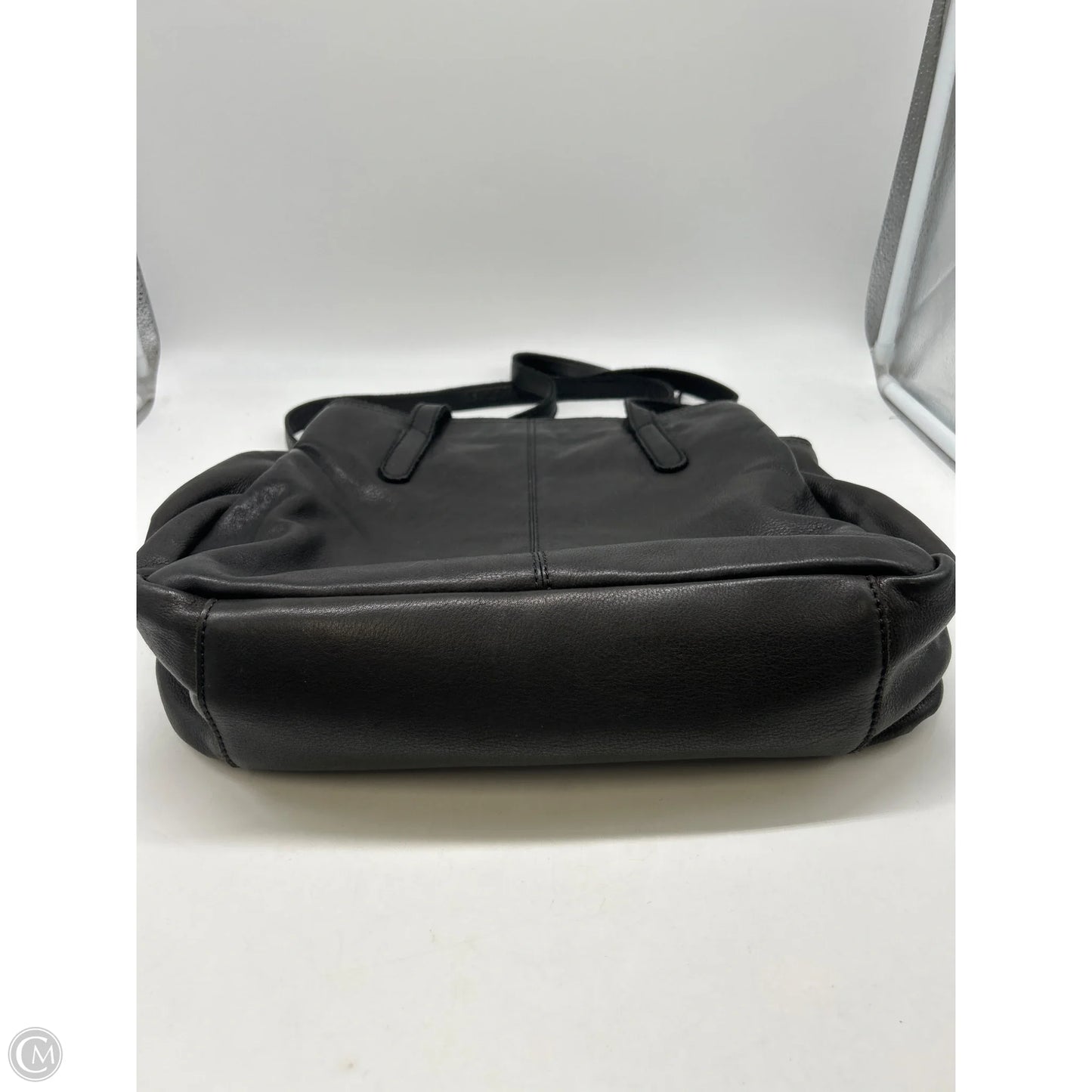 Handbag Leather By Margot, Size: Large