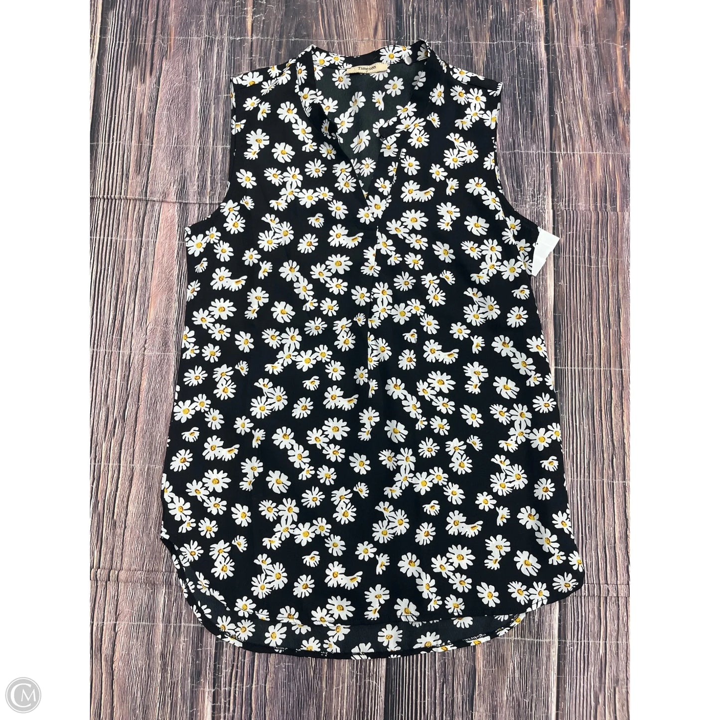 Tank Top By Timeson In Floral Print, Size: S