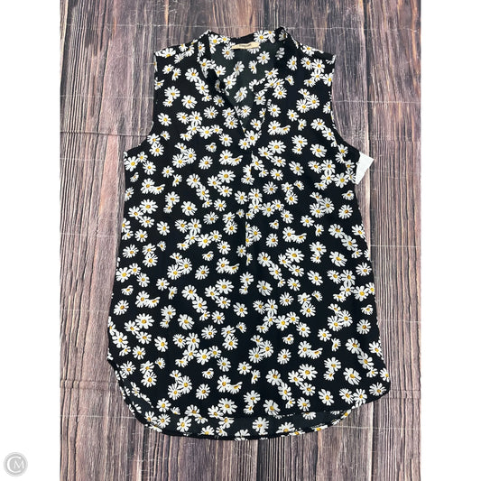 Tank Top By Timeson In Floral Print, Size: S