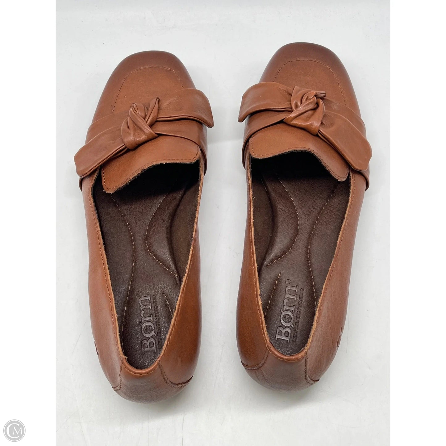 Shoes Flats By Born In Brown, Size: 7