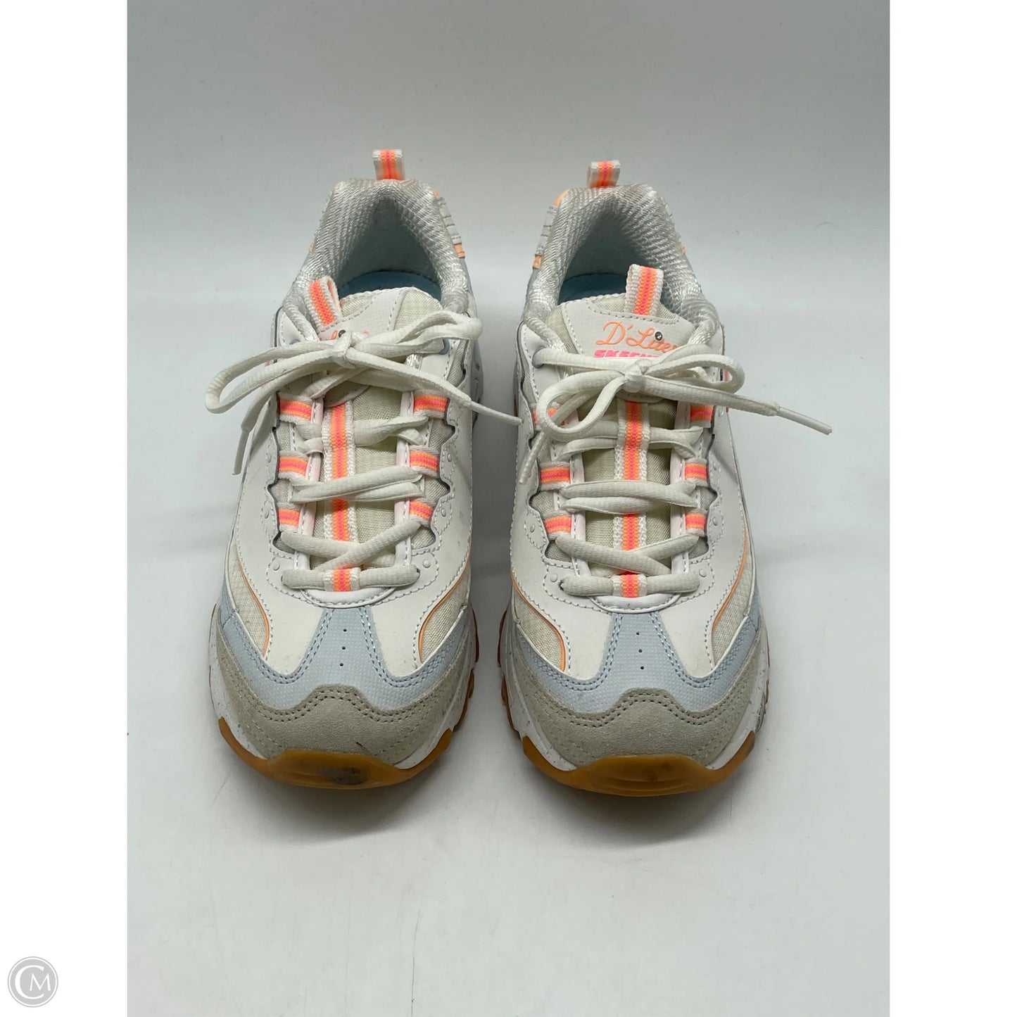 Shoes Athletic By Skechers In White, Size: 7