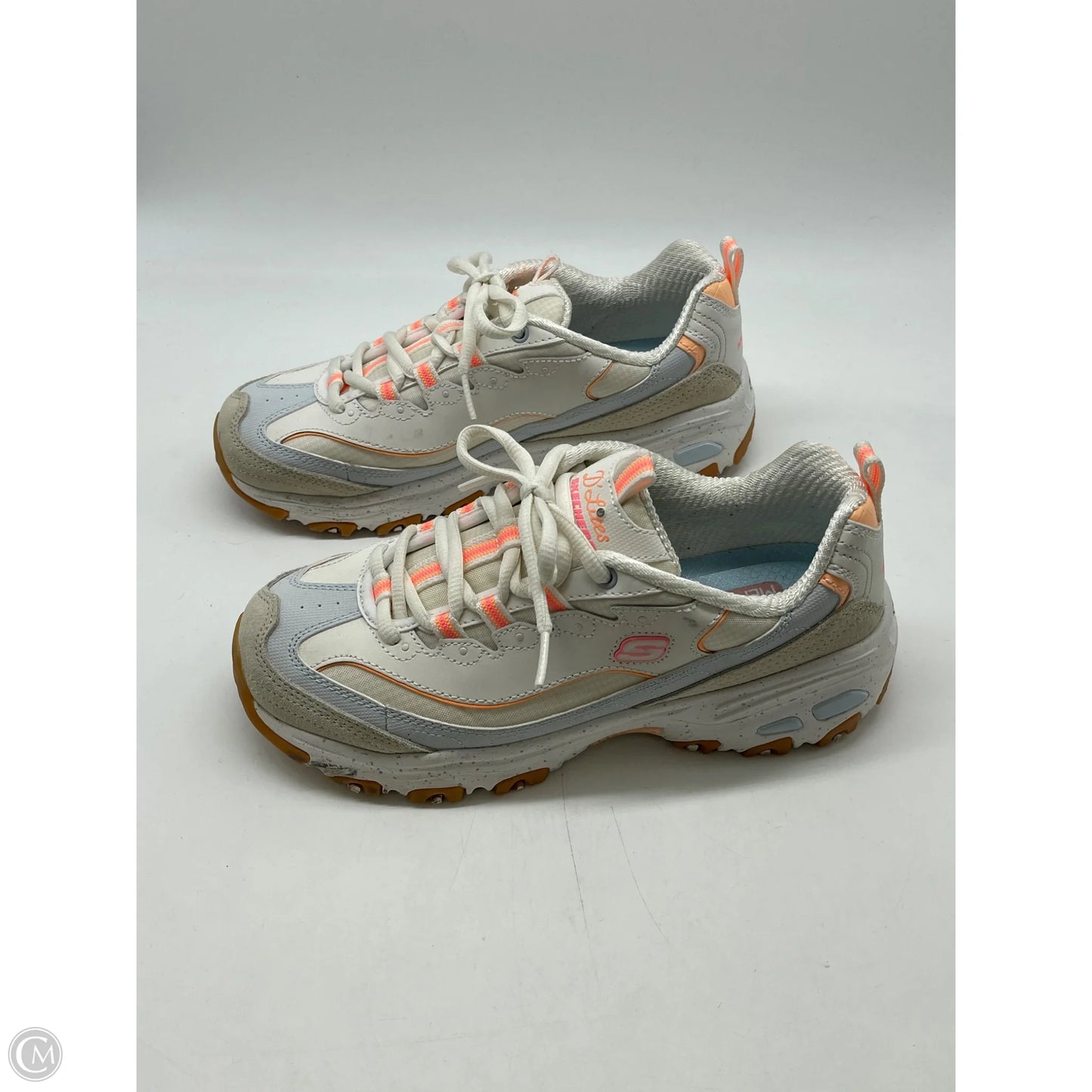 Shoes Athletic By Skechers In White, Size: 7