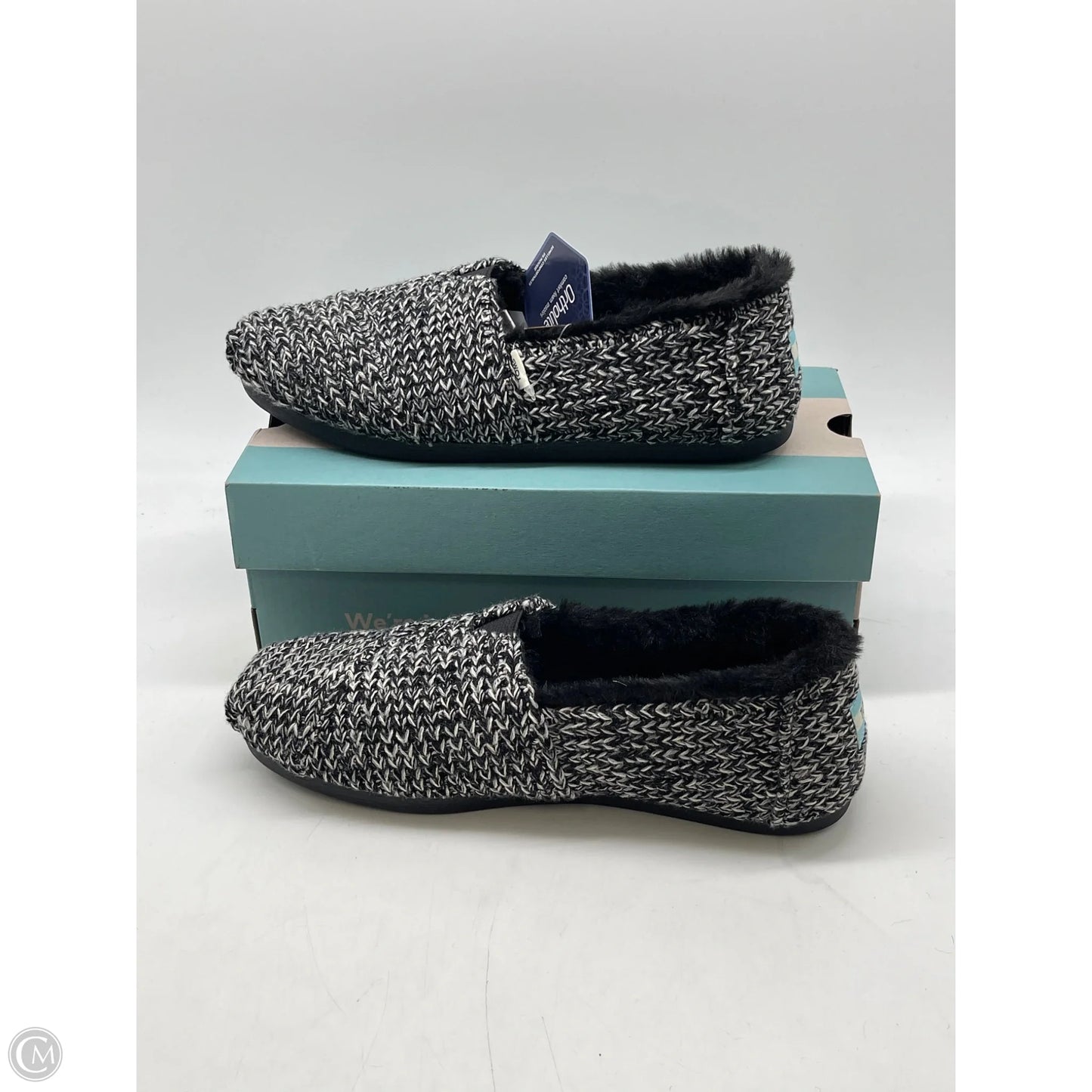Shoes Flats By Toms In Black, Size: 6.5
