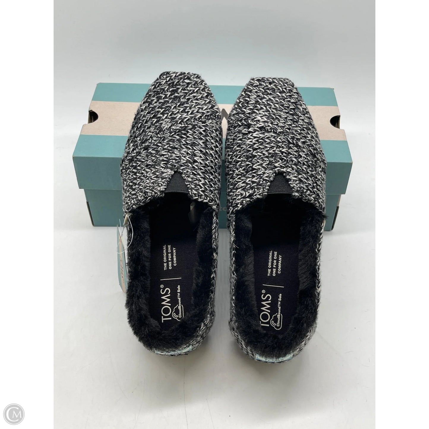 Shoes Flats By Toms In Black, Size: 6.5