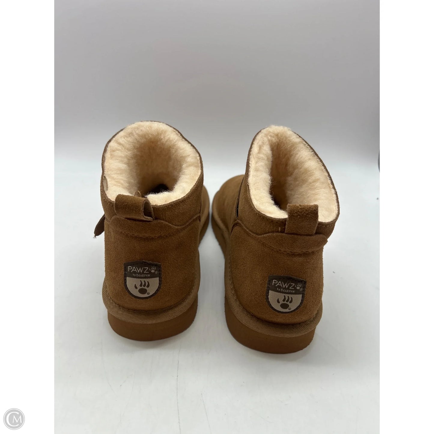 Boots Ankle Flats By Bearpaw In Brown, Size: 10