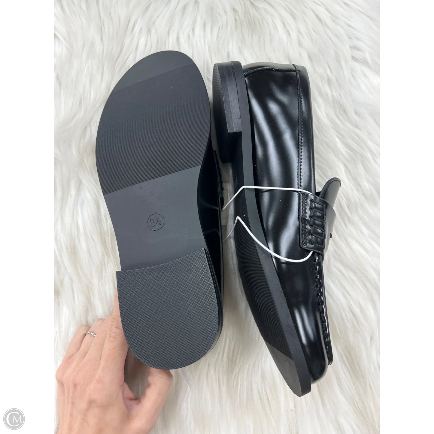 Shoes Flats By A New Day In Black, Size: 8.5
