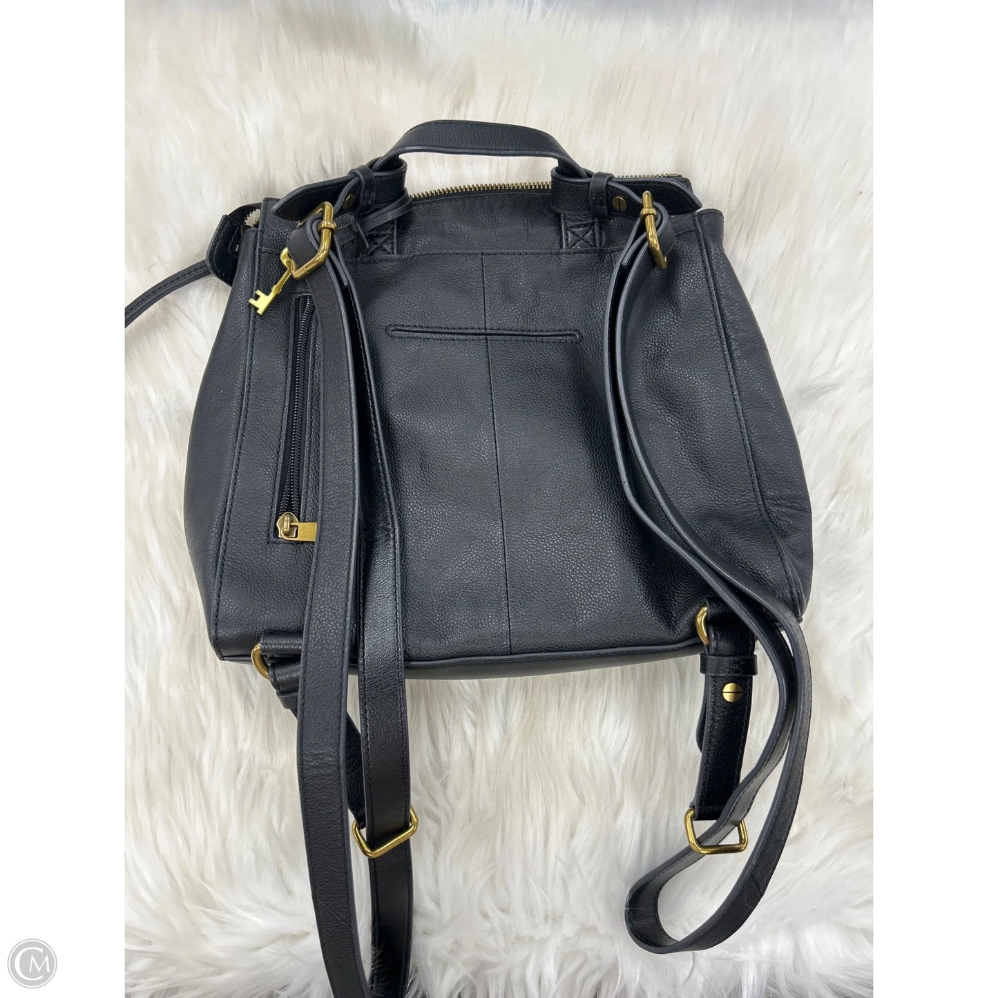 Backpack By Fossil, Size: Small