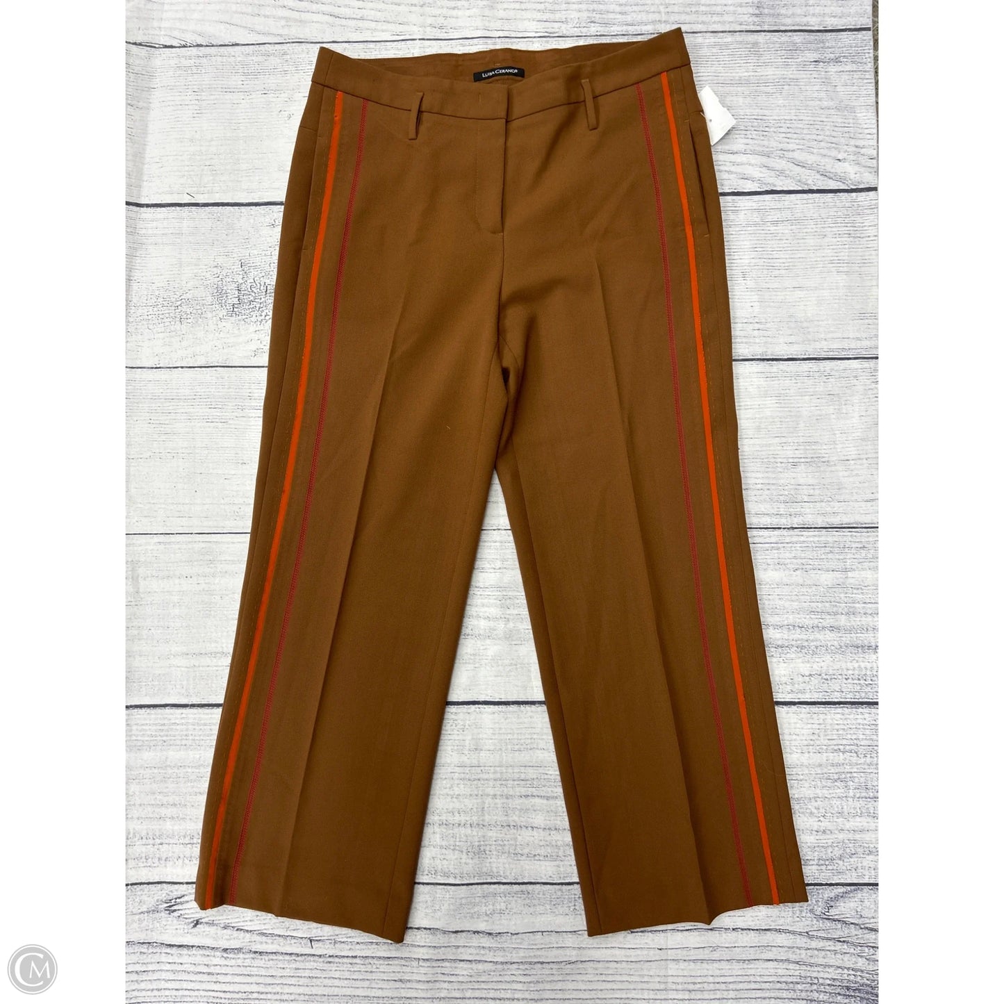 Pants Dress By Clothes Mentor In Brown, Size: 12