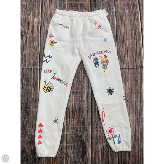 Pants Lounge By Clothes Mentor In White, Size: S