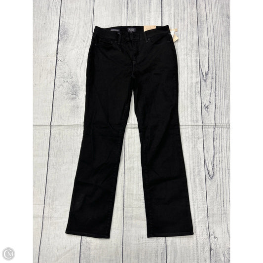 Jeans Straight By Not Your Daughters Jeans In Black Denim, Size: 12