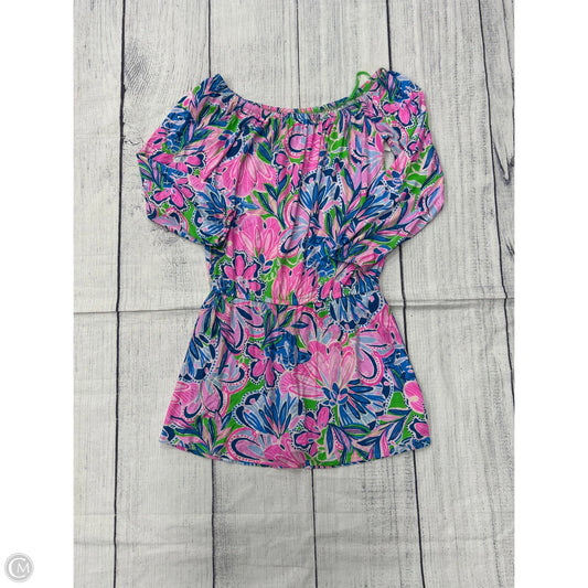 Romper Designer By Lilly Pulitzer In Multi-colored, Size: S