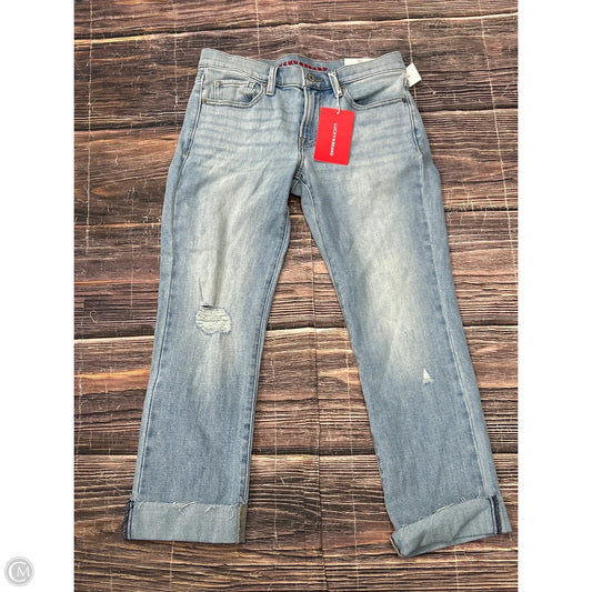 Jeans Cropped By Lucky Brand In Blue Denim, Size: 6
