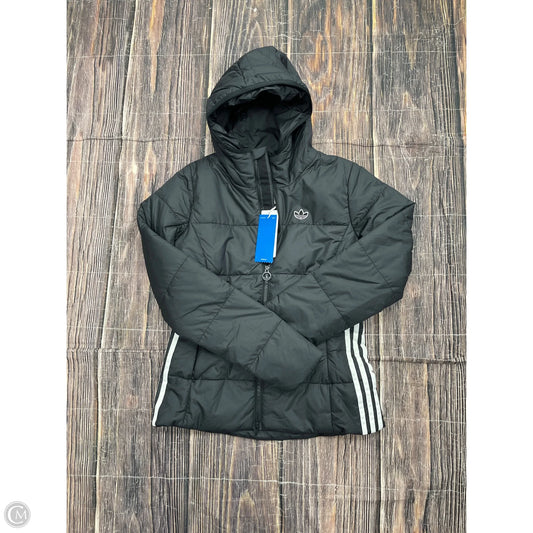 Coat Puffer & Quilted By Adidas In Black, Size: Xs