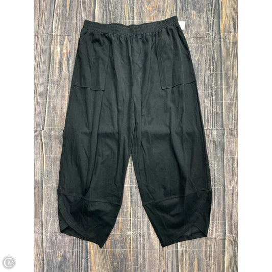 Pants Wide Leg By Clothes Mentor In Black, Size: 1x