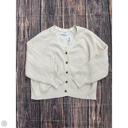 Sweater Cardigan By Old Navy In Tan, Size: 2x