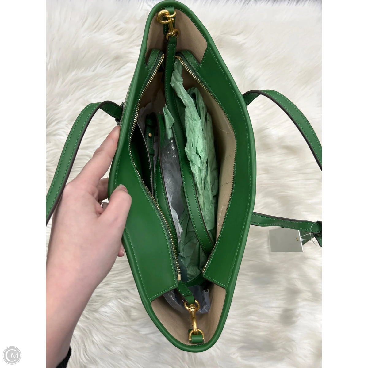 Handbag Designer By Tory Burch, Size: Large