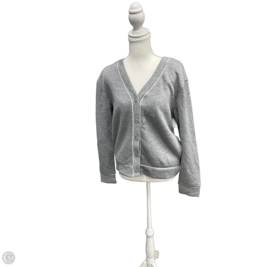 Sweater Cardigan By All In Motion In Grey, Size: S