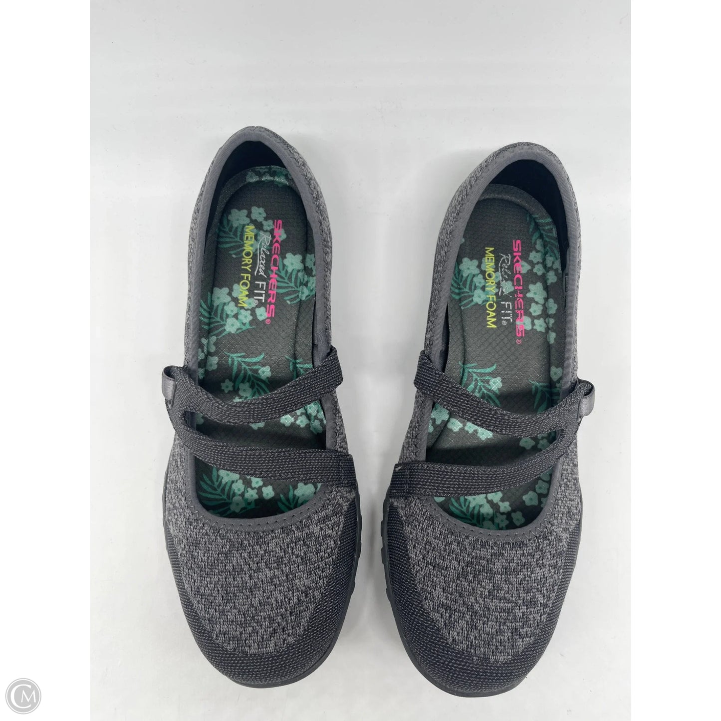 Shoes Flats By Skechers In Grey, Size: 8