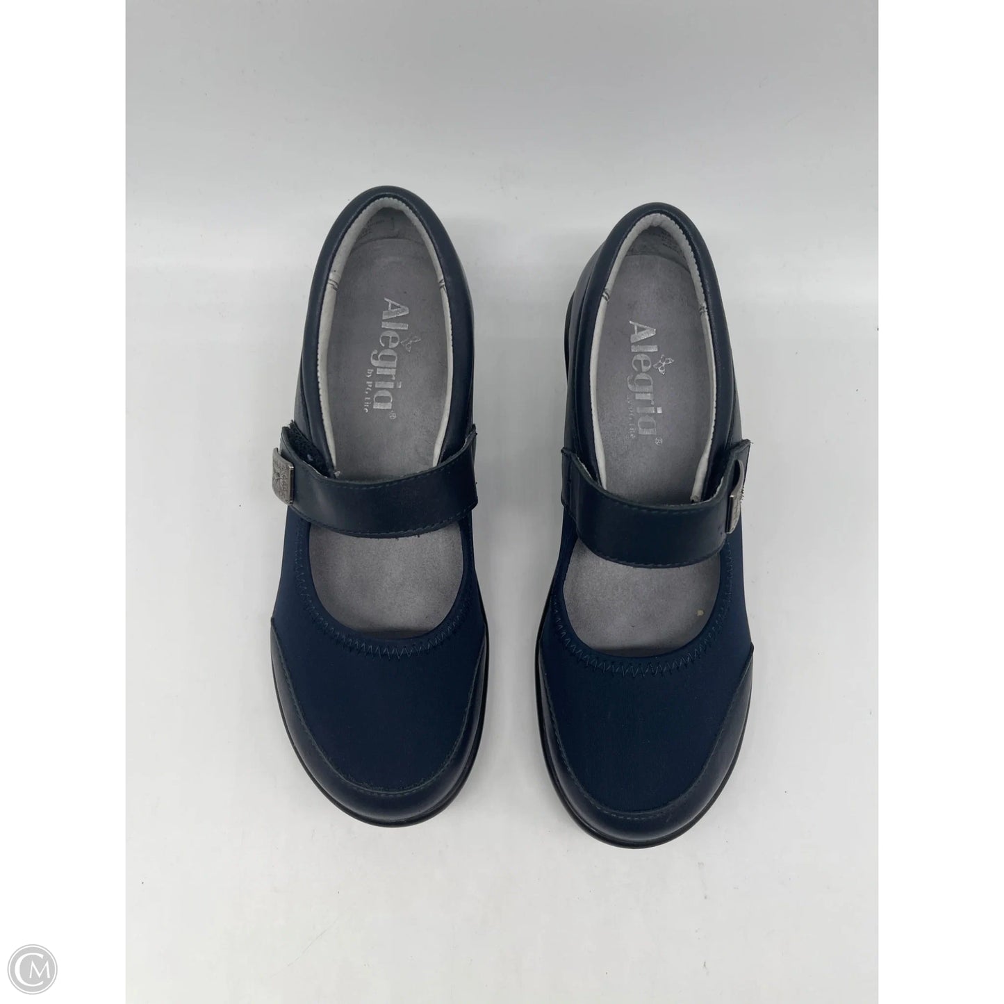 Shoes Heels Wedge By Alegria In Blue, Size: 6.5