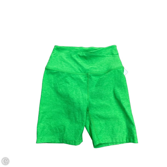 Athletic Shorts By Beyond Yoga In Green, Size: S
