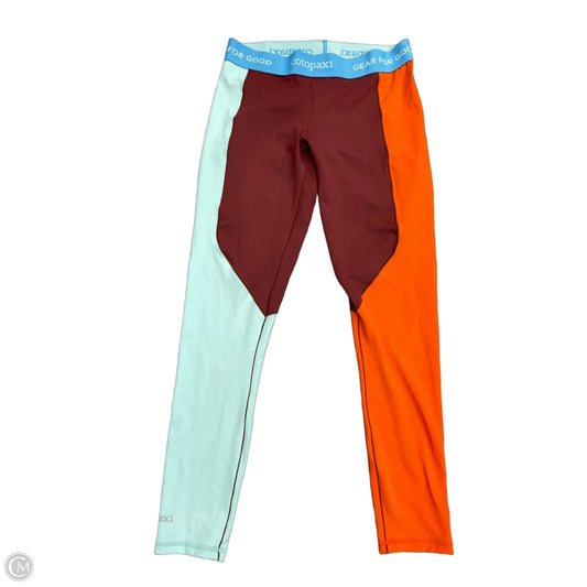 Athletic Leggings By Cotopaxi In Multi-colored, Size: M
