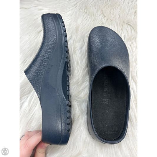 Shoes Flats By Birkenstock In Blue, Size: 11