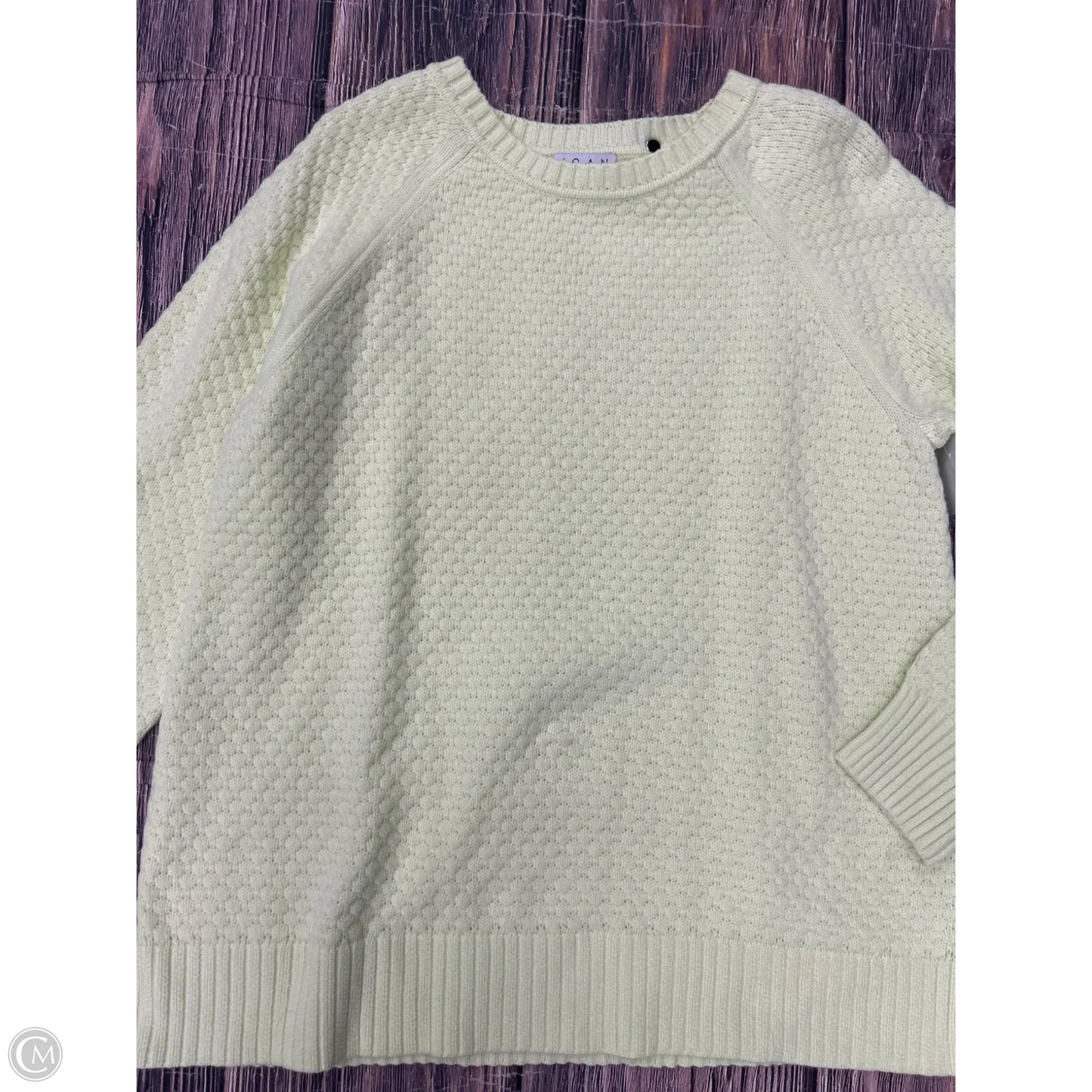 Sweater By Joan Rivers In Green, Size: L