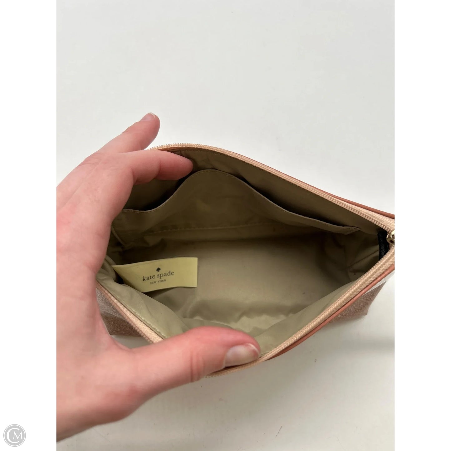 Makeup Bag Designer By Kate Spade, Size: Small