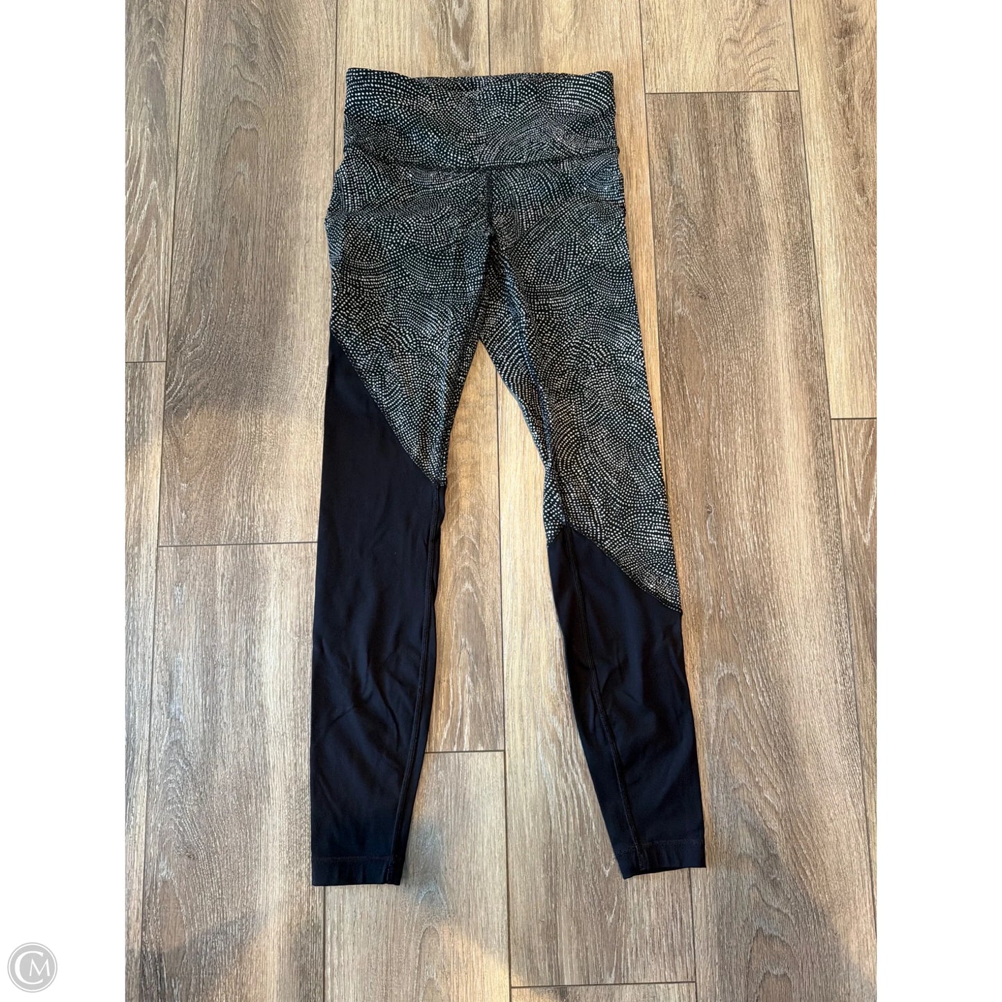 Athletic Leggings By Lululemon In Polkadot Pattern, Size: 4