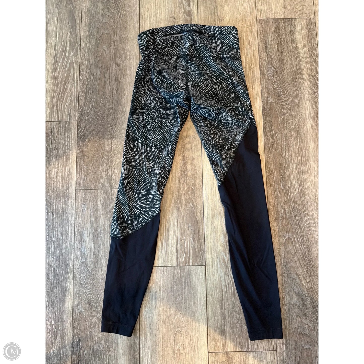 Athletic Leggings By Lululemon In Polkadot Pattern, Size: 4