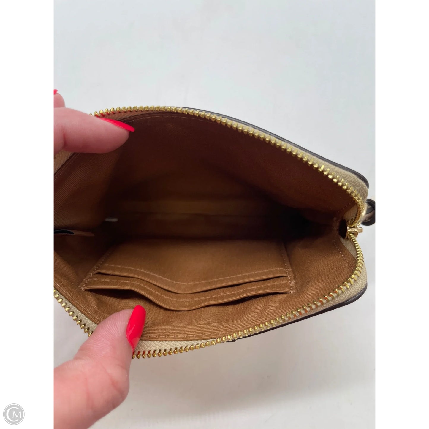 Wristlet Designer By Coach, Size: Medium