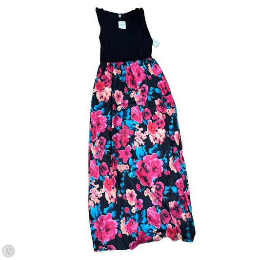 Dress Casual Maxi By Clothes Mentor In Black, Size: L