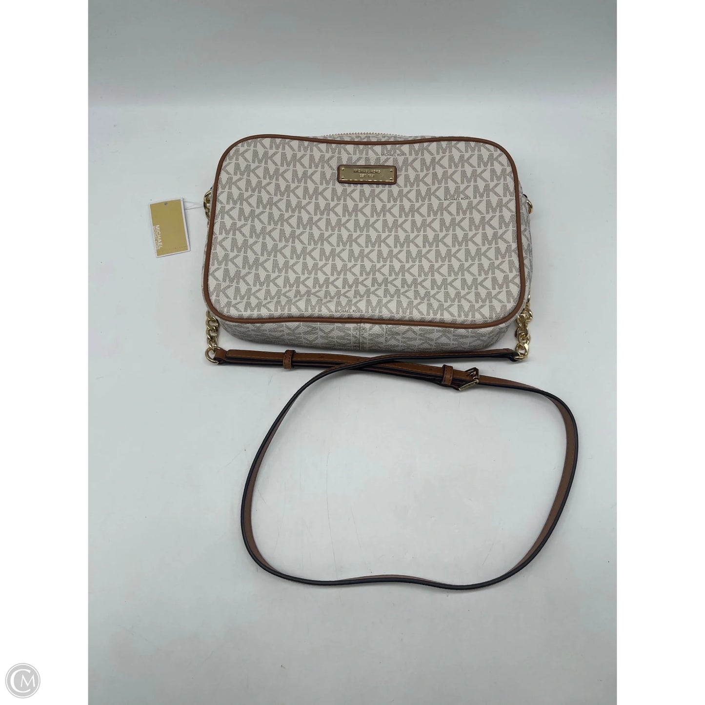 Crossbody Designer By Michael Kors, Size: Medium