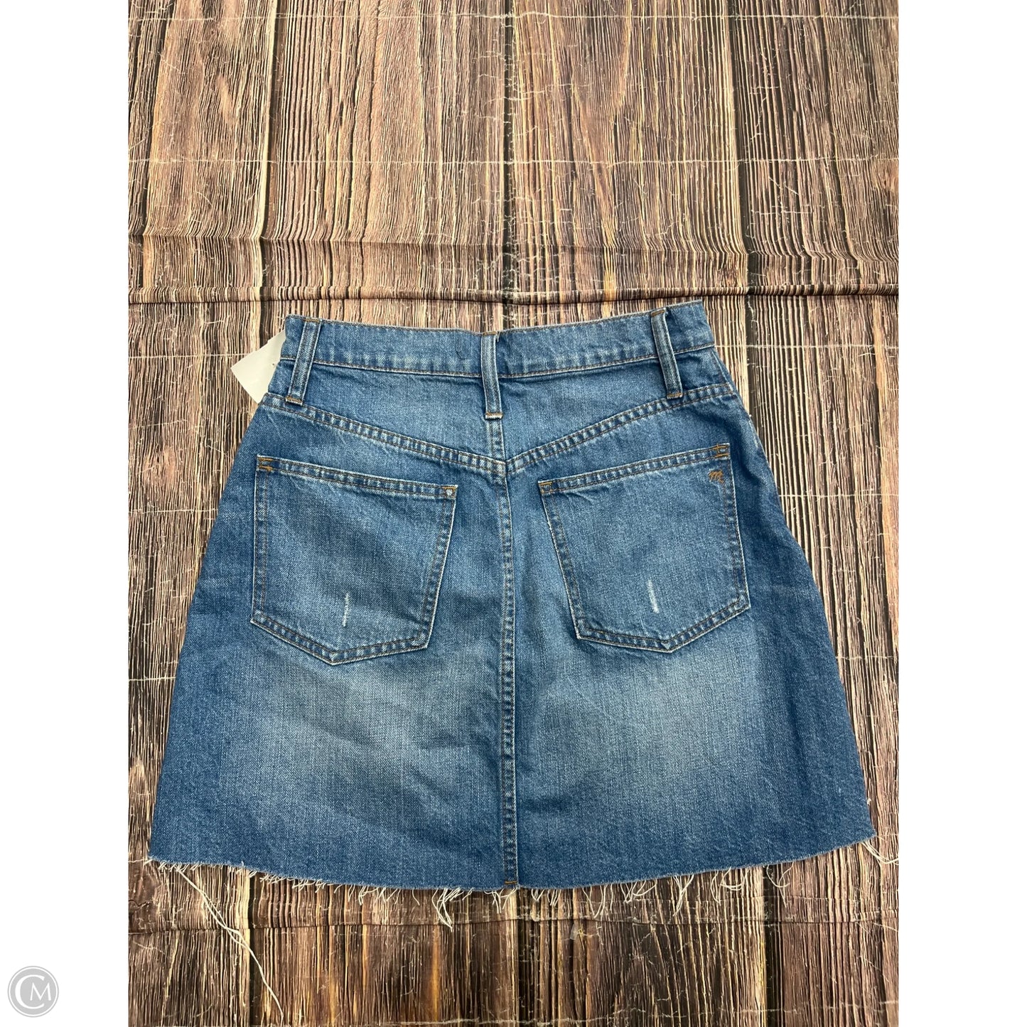 Skirt Maxi By Madewell In Blue, Size: 2