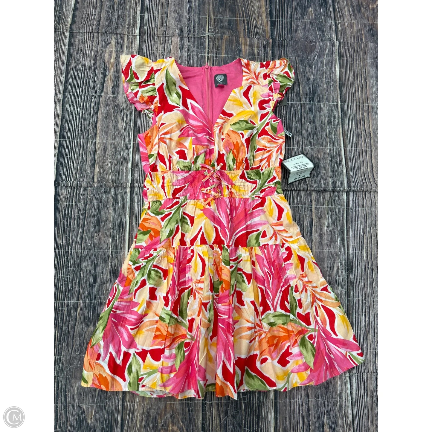 Dress Casual Short By Vince Camuto In Floral Print, Size: 10