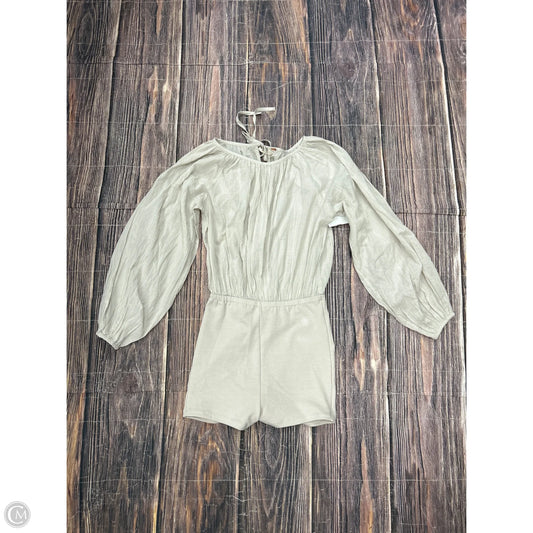 Romper By Free People In Beige, Size: Sp