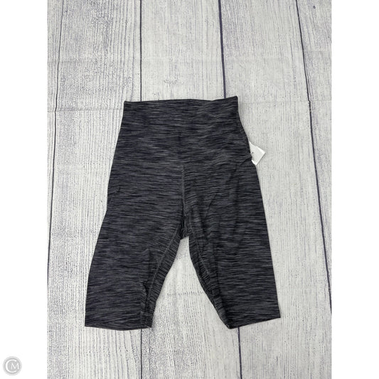 Athletic Shorts By Lululemon In Black & White, Size: 4