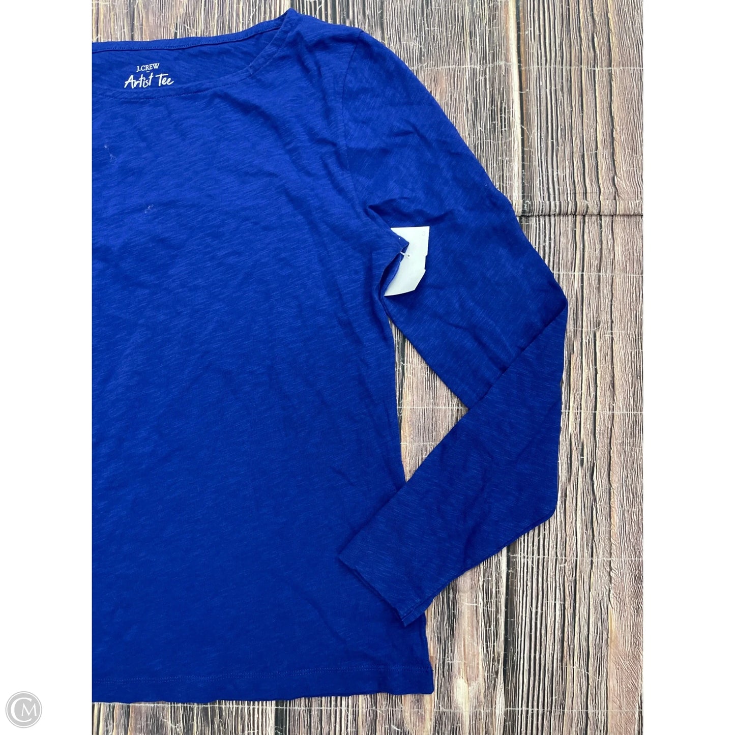 Top Long Sleeve Basic By J. Crew In Blue, Size: M