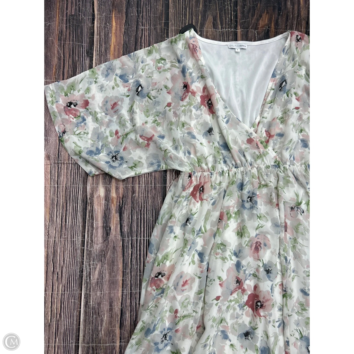 Dress Casual Maxi By Baltic Born In White, Size: L