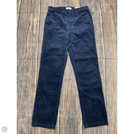 Pants Corduroy By Loft In Blue, Size: 6