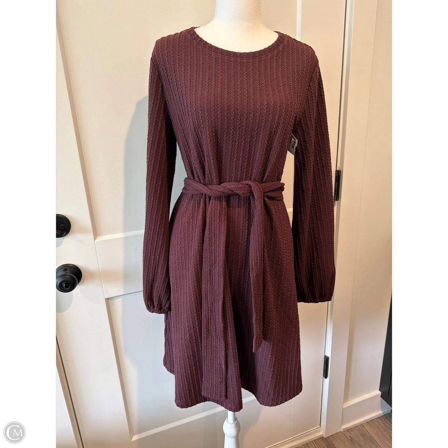 Dress Casual Midi By Maurices In Red, Size: M