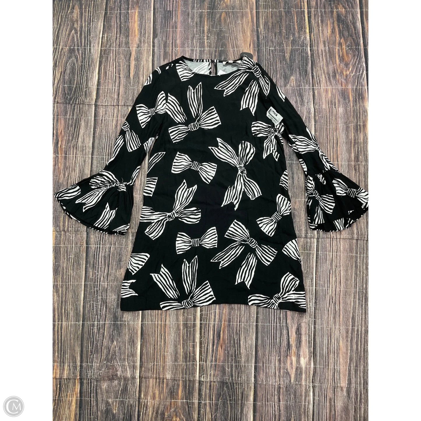 Dress Casual Midi By Loft In Black, Size: M