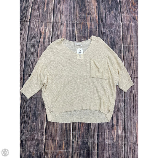 Sweater By Be Cool In Cream, Size: S