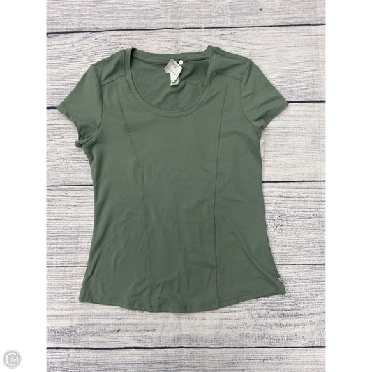 Athletic Top Short Sleeve By Balance Collection In Green, Size: S