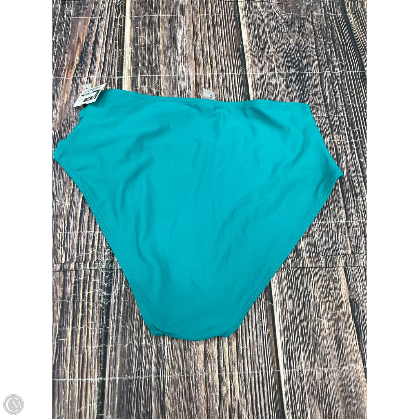 Swimsuit Bottom By Clothes Mentor In Teal, Size: L