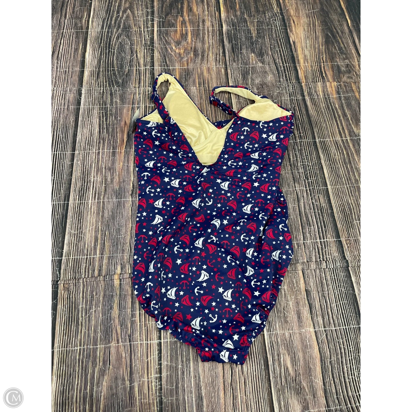 Swimsuit By Miraclesuit In Blue, Size: 12