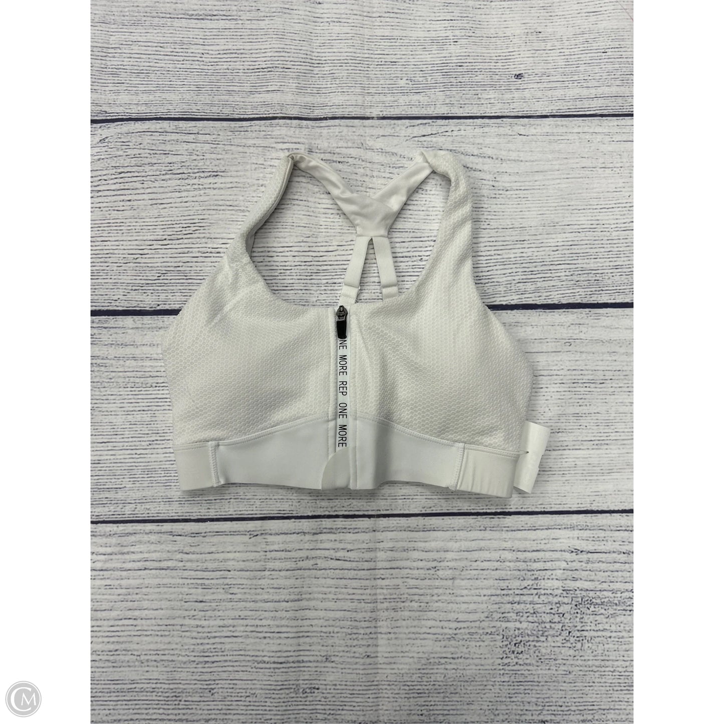 Athletic Bra By Zyia In White, Size: M