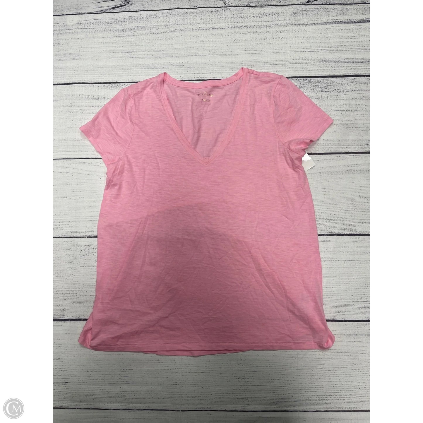 Top Long Sleeve By Belle By Kim Gravel In Blue, Size: L