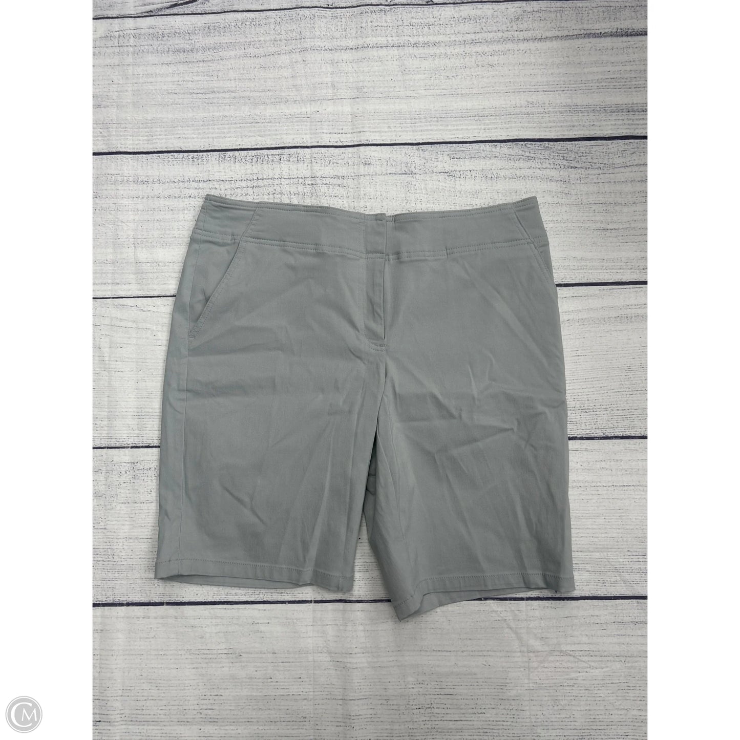 Athletic Shorts By Izod In Grey, Size: 12