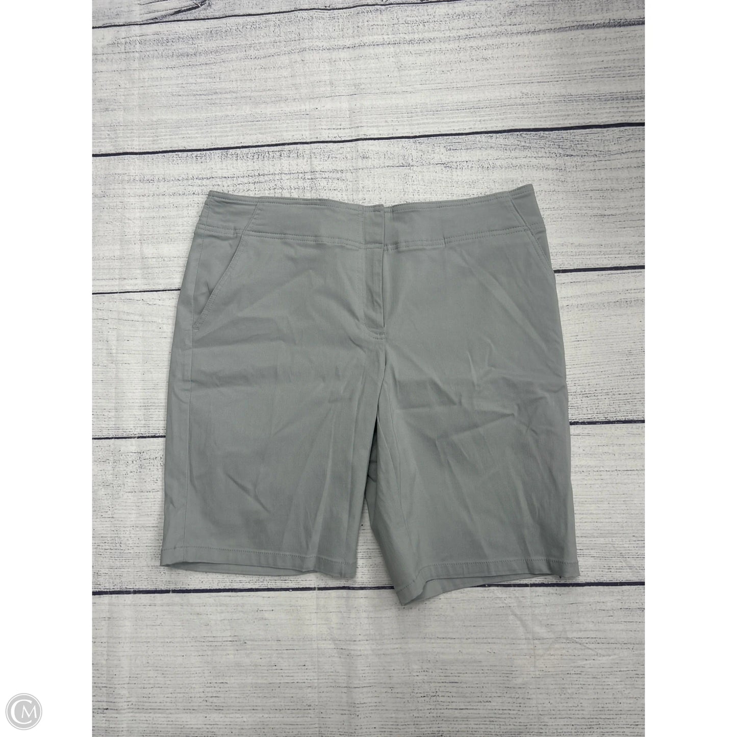 Athletic Shorts By Izod In Grey, Size: 12